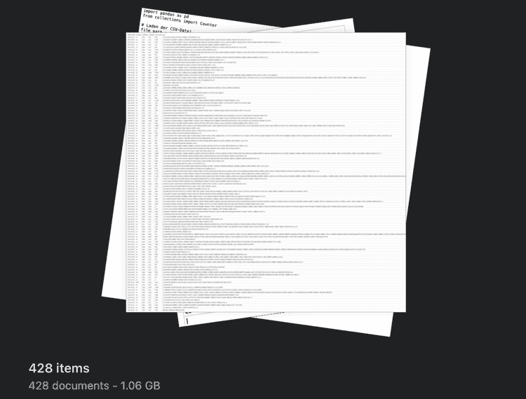 Datasets Overview